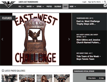 Tablet Screenshot of eastthunderhawks.com